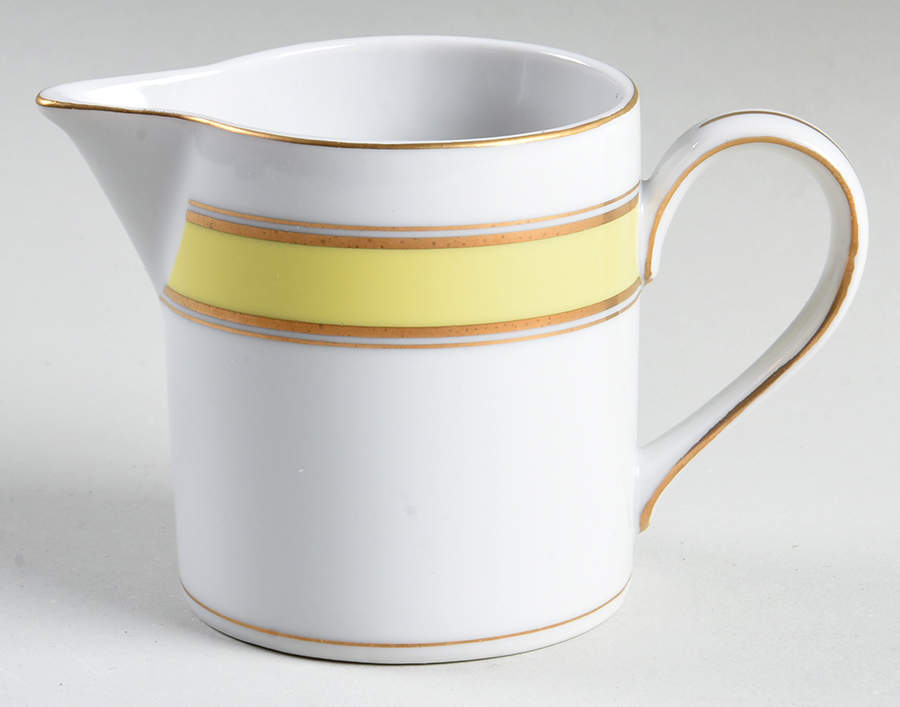 Gold Color Band Creamer by Fitz & Floyd-1