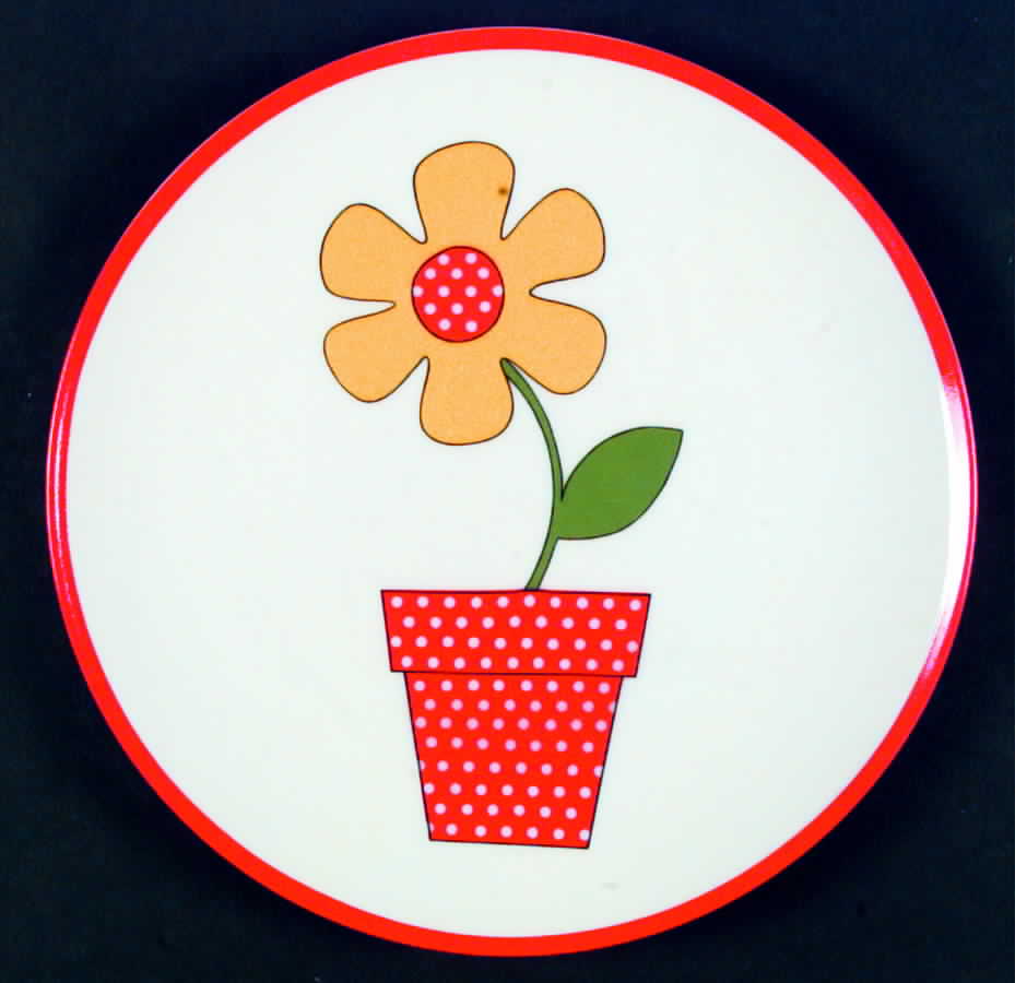 Flower Pot Dinner Plate by Fitz & Floyd-1