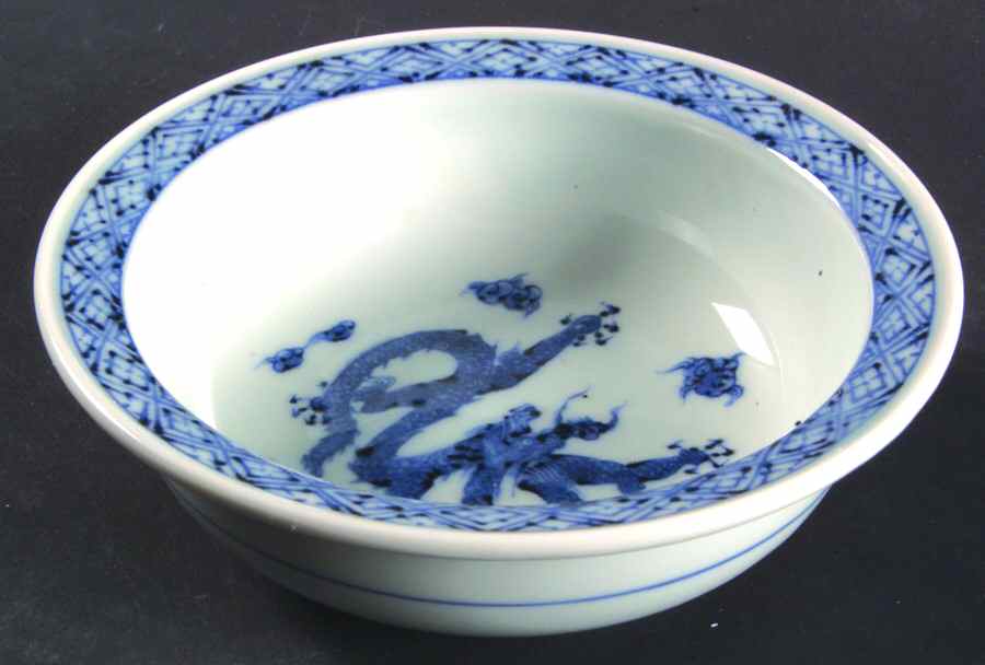 Flying Dragon Rim Cereal Bowl by Fitz & Floyd-1