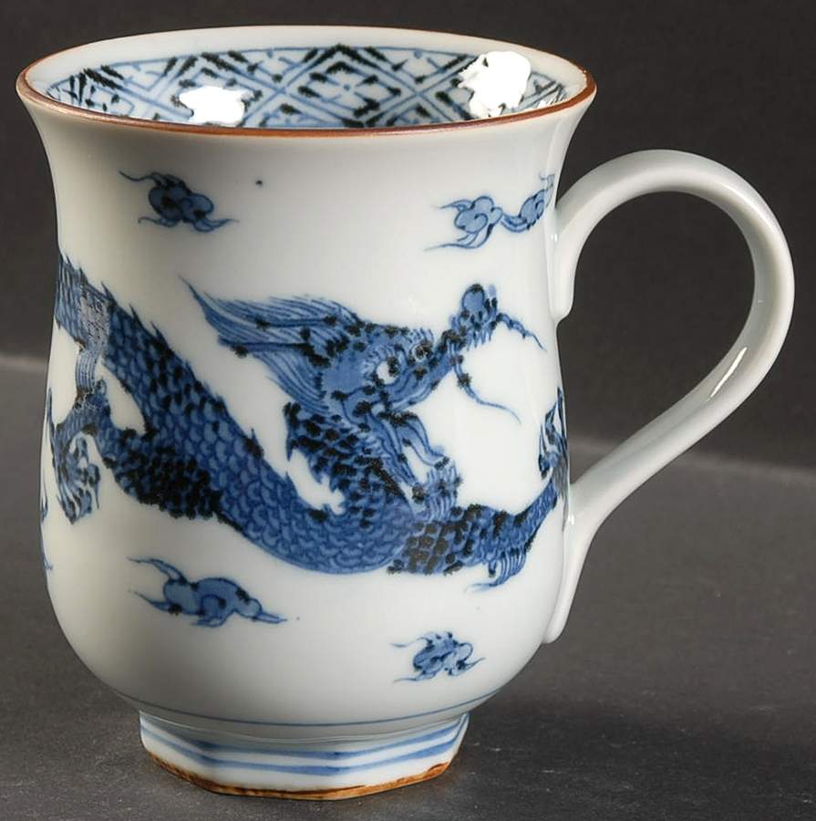 Flying Dragon Mug by Fitz & Floyd-1