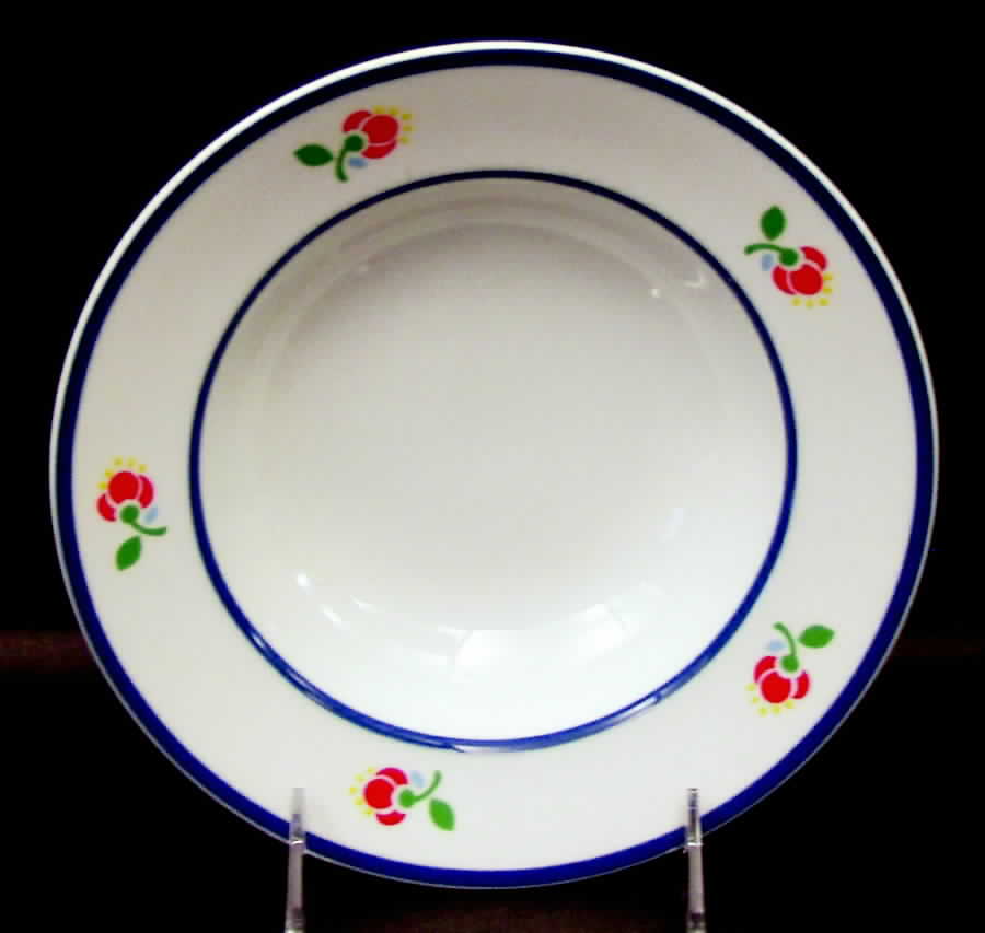 Fleuri Rim Soup Bowl by Fitz & Floyd-1