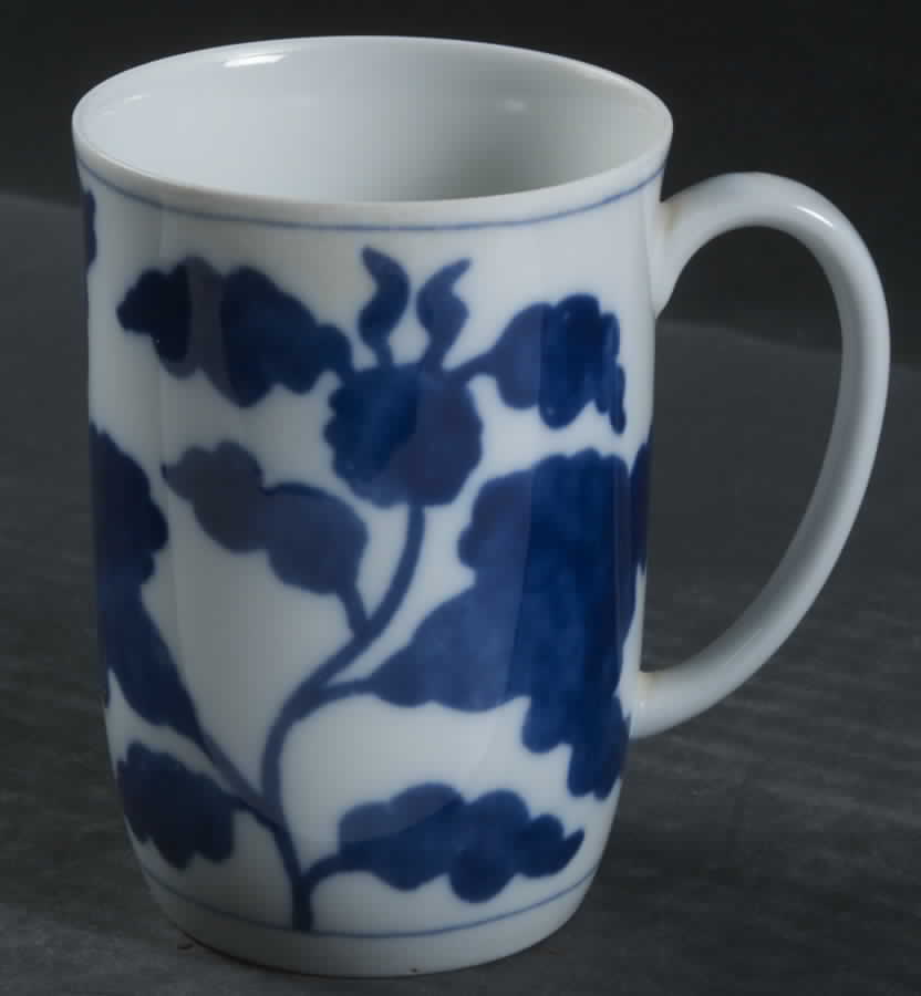 Floral Indigo Mug by Fitz & Floyd-1