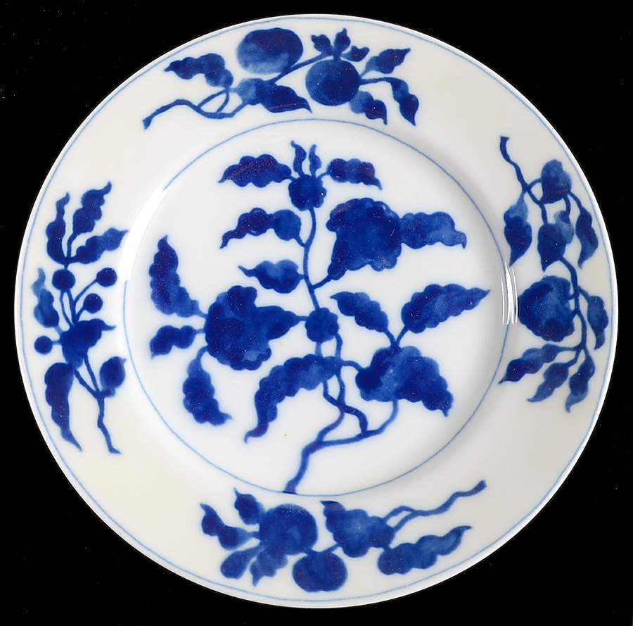 Floral Indigo Salad Plate by Fitz & Floyd-1