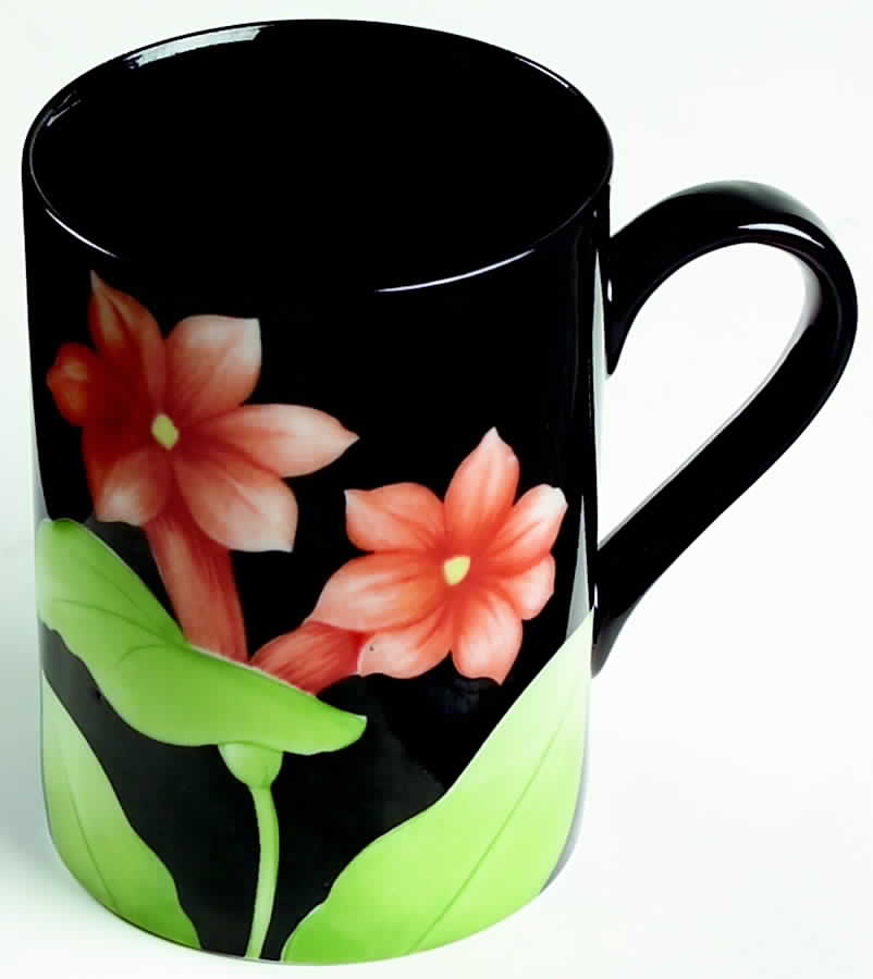 Fleurs De Minuit Mug by Fitz & Floyd-1