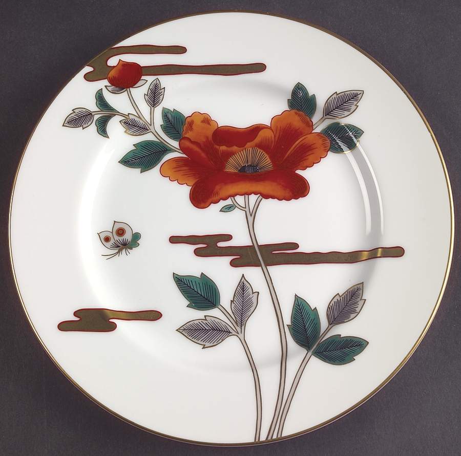 Fleur Et Nuages Salad Plate by Fitz & Floyd-1