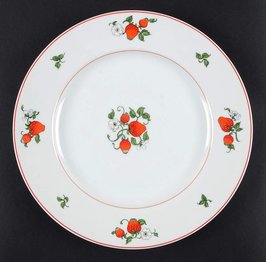 Fraise De Bois Service Plate (Charger) by Fitz & Floyd-1