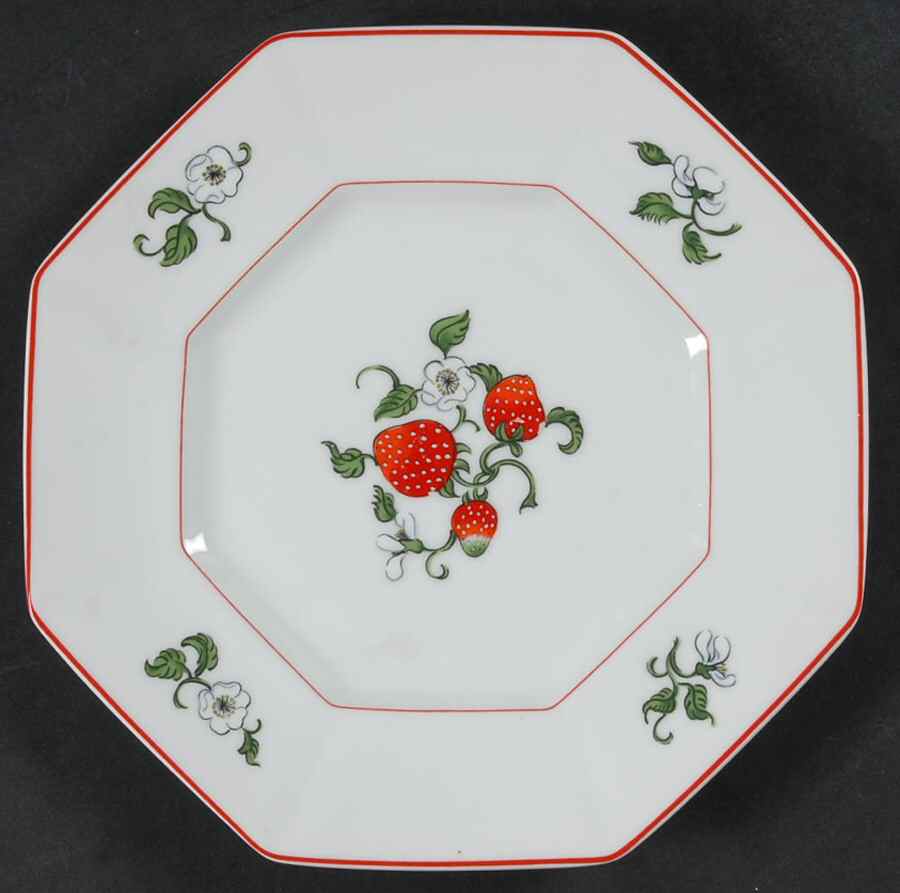 Fraise De Bois Salad Plate by Fitz & Floyd-1