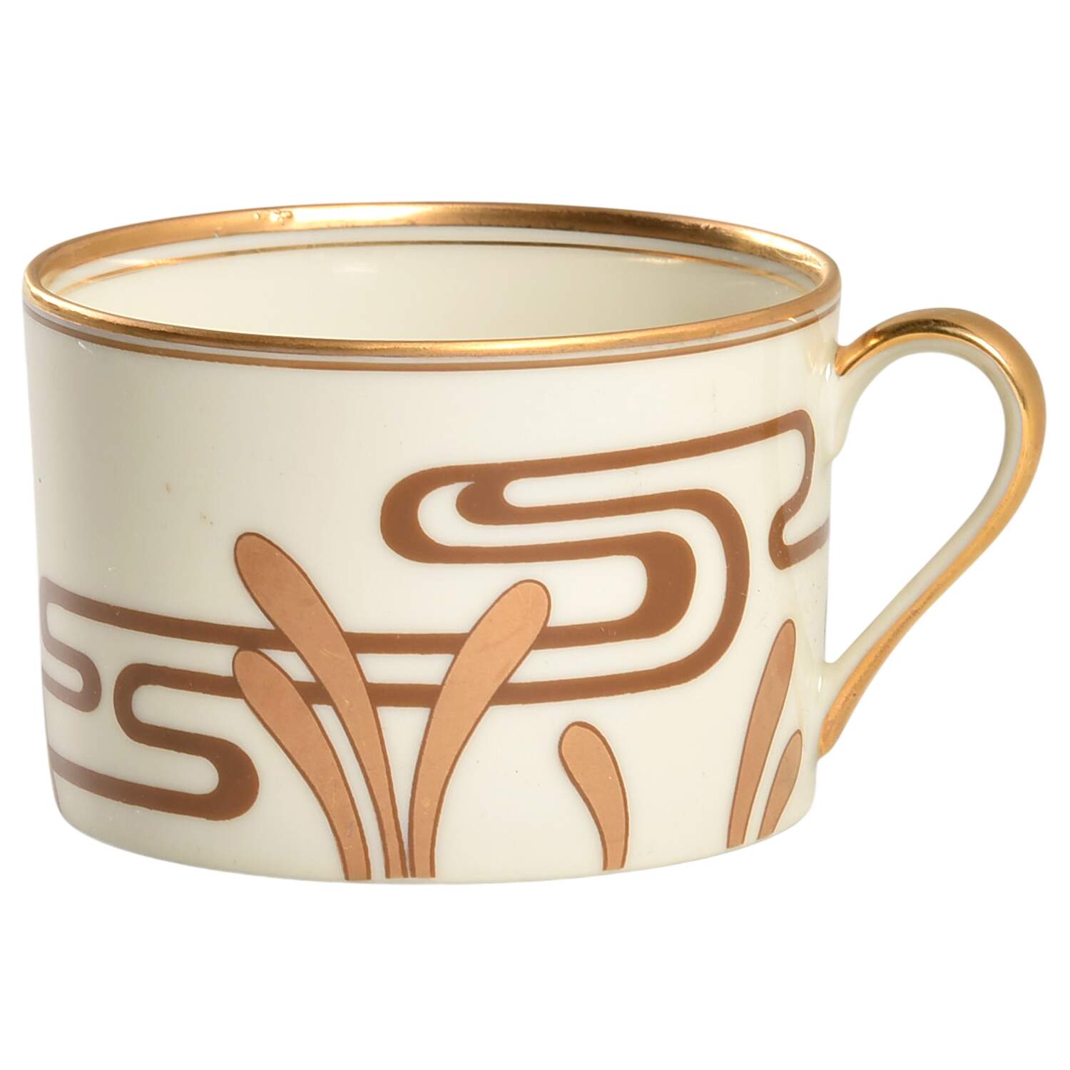 Golden Heron Flat Cup by Fitz & Floyd-1