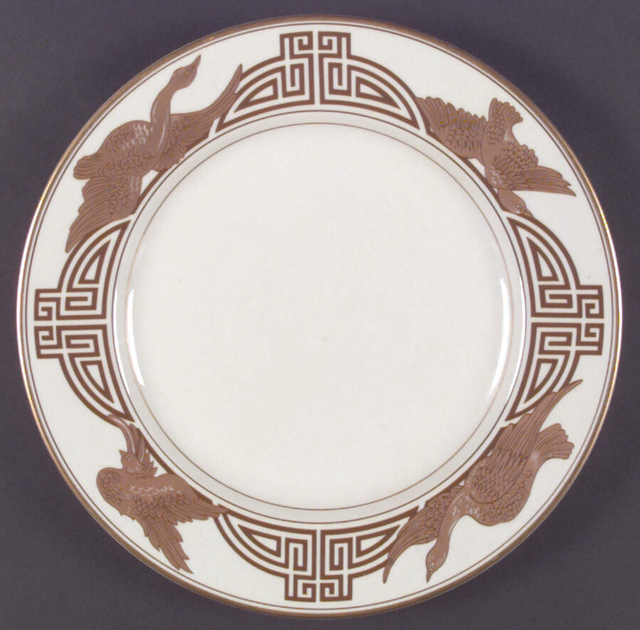 Golden Heron Service Plate (Charger) by Fitz & Floyd-1