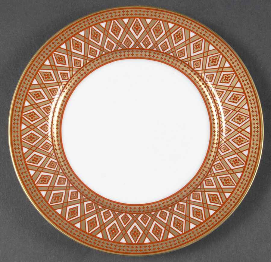 Gold Pavillion Bread & Butter Plate by Fitz & Floyd-1