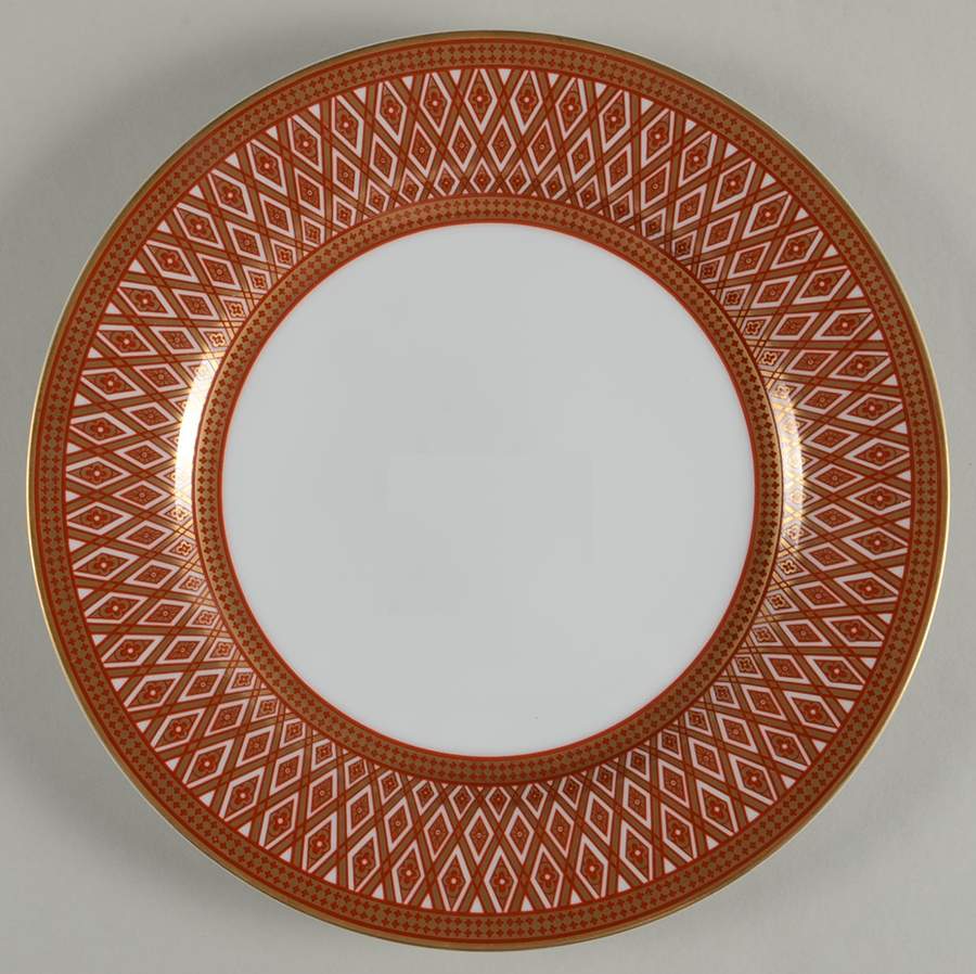 Gold Pavillion Dinner Plate by Fitz & Floyd-1