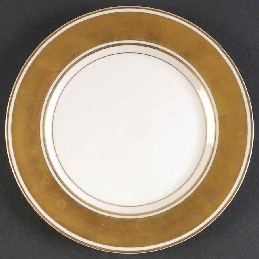 Gold Rondelet Bread & Butter Plate by Fitz & Floyd-1