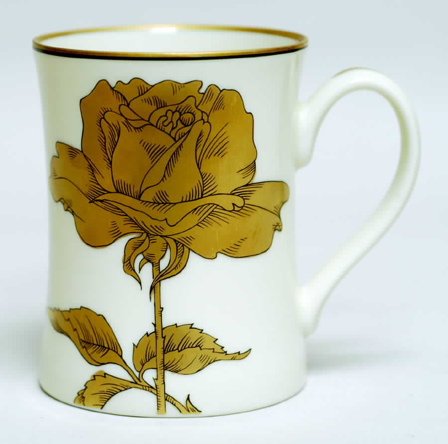 Golden Rose Mug by Fitz & Floyd-1
