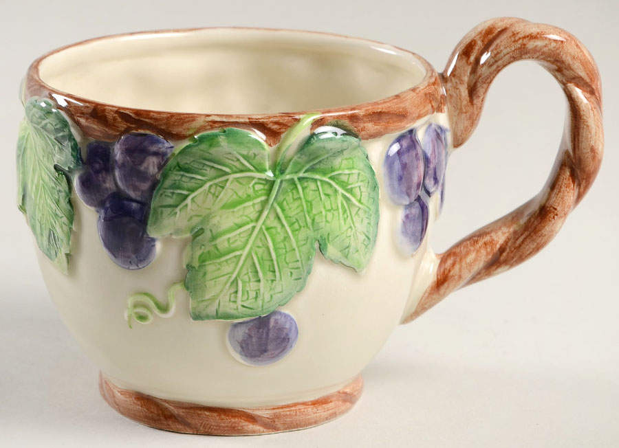Grape Arbor Footed Cup by Fitz & Floyd-1