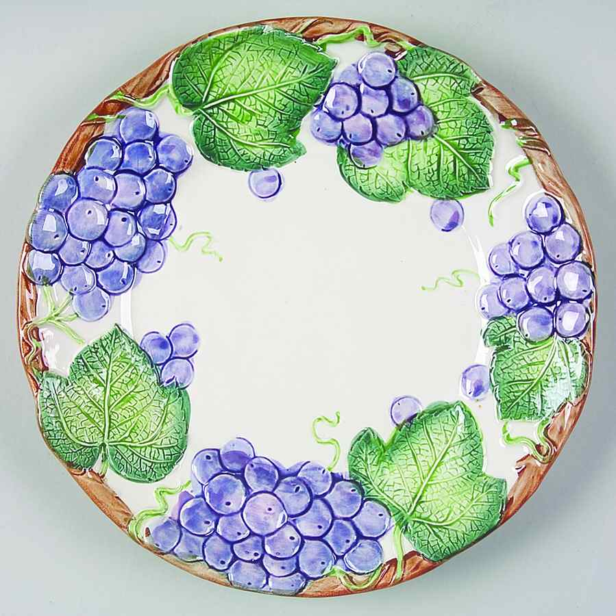 Grape Arbor Salad Plate by Fitz & Floyd-1