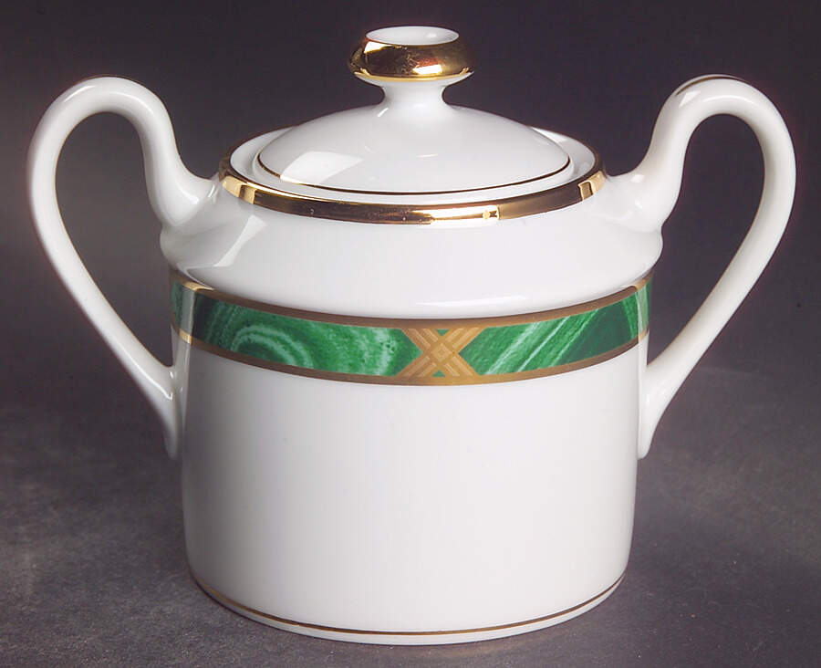 Greenwich Sugar Bowl & Lid by Fitz & Floyd-1