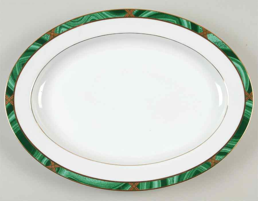Greenwich 14" Oval Serving Platter by Fitz & Floyd-1