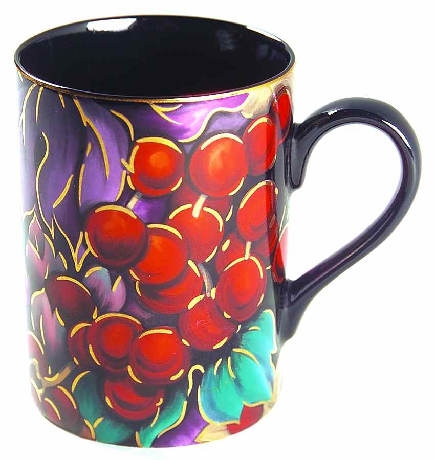 Grape Tapestry Mug by Fitz & Floyd-1