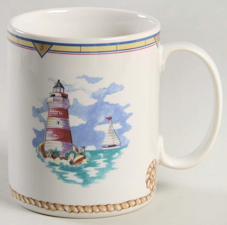 Harbour Lights Mug by Fitz & Floyd-1