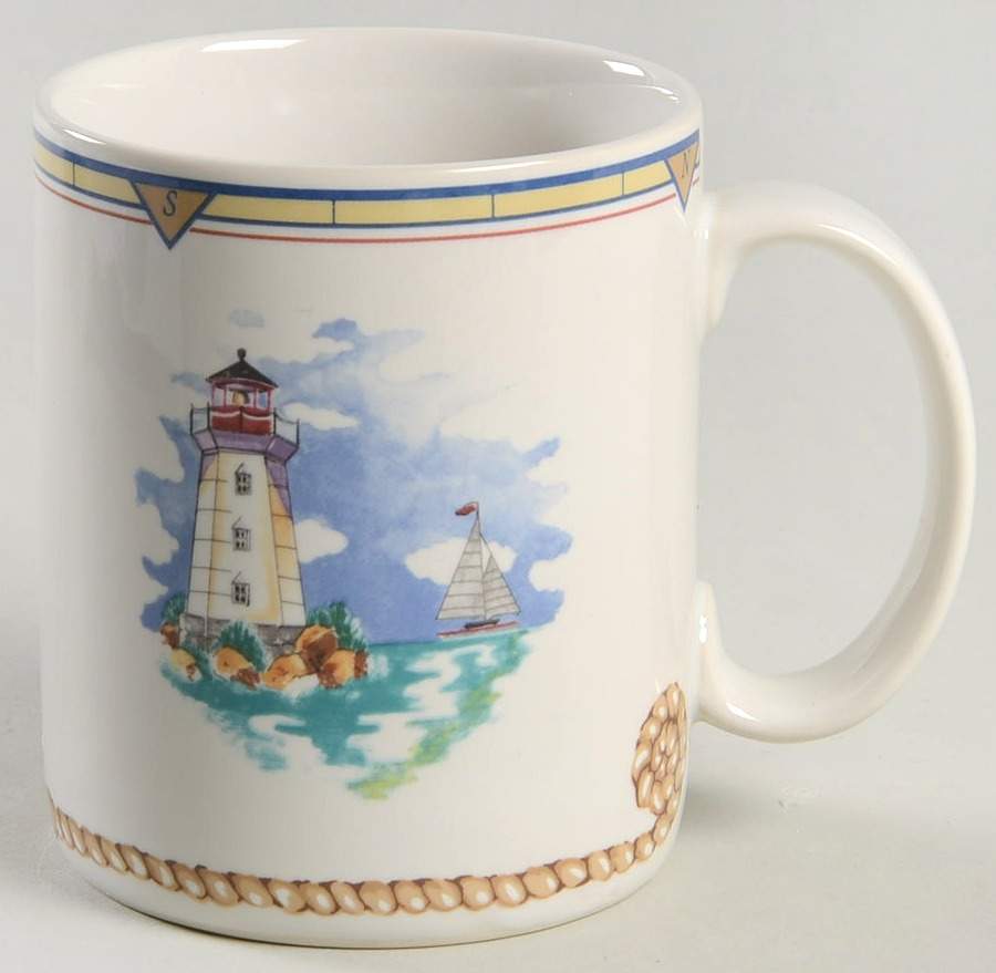 Harbour Lights Mug by Fitz & Floyd-1