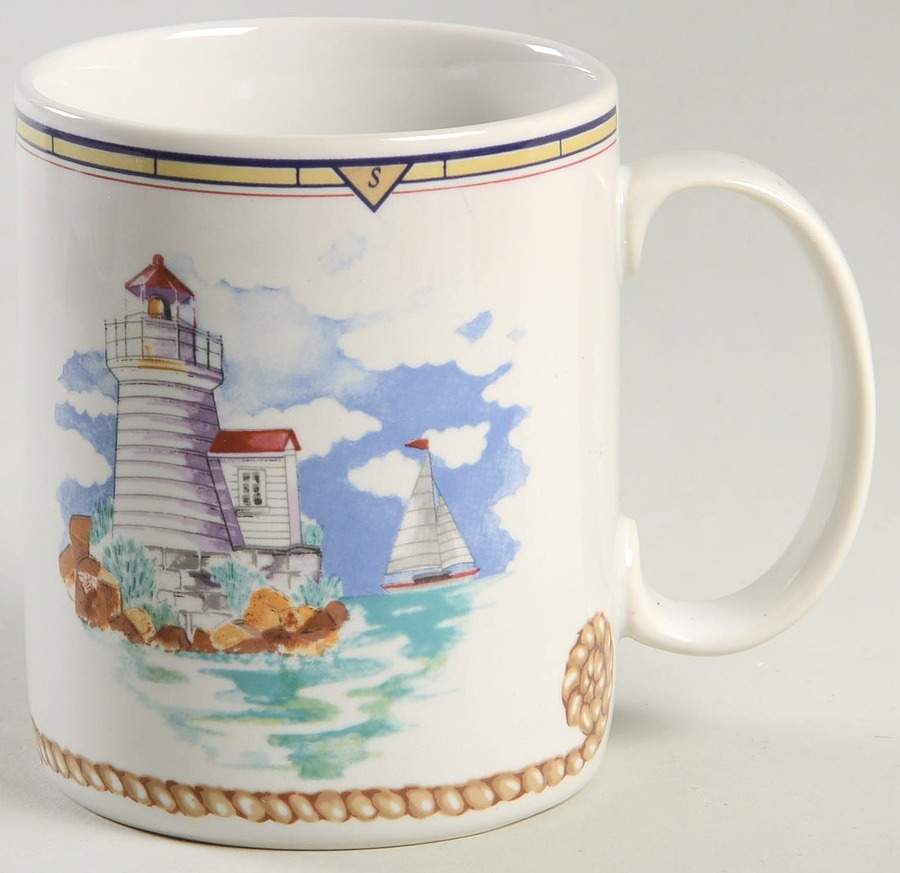 Harbour Lights Mug by Fitz & Floyd-1