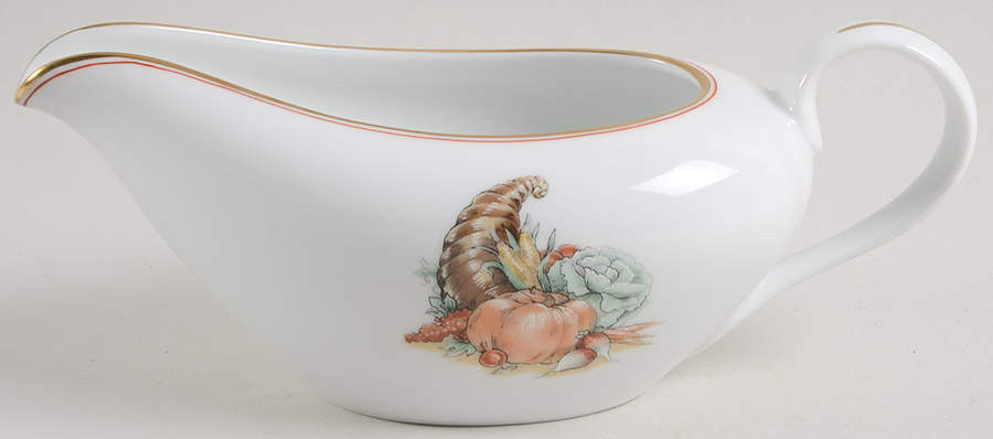 Harvest Gravy Boat by Fitz & Floyd-1