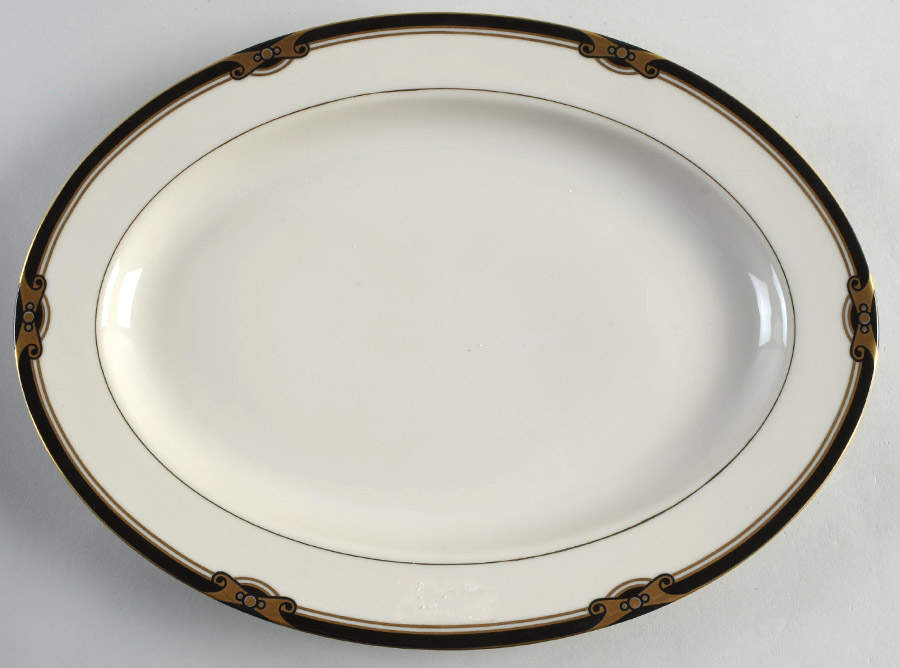 Hatteras 14" Oval Serving Platter by Fitz & Floyd-1