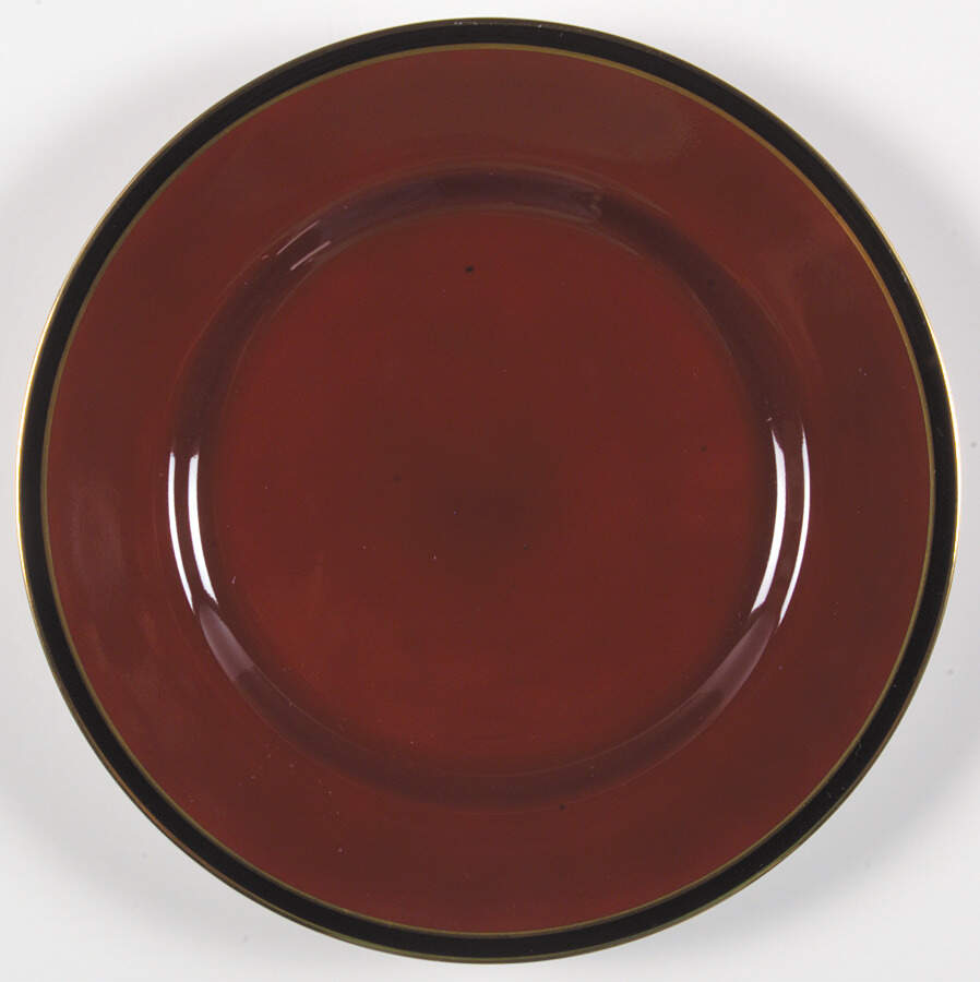 Hattori Cinnabar Salad Plate by Fitz & Floyd-1