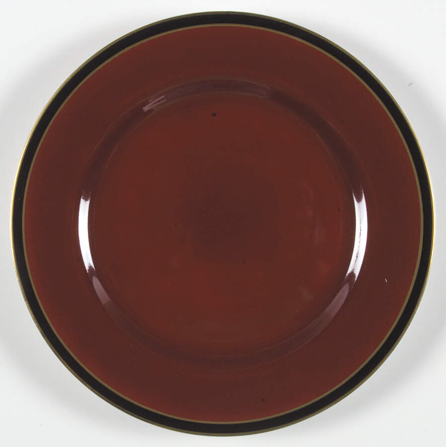 Hattori Cinnabar Bread & Butter Plate by Fitz & Floyd-1