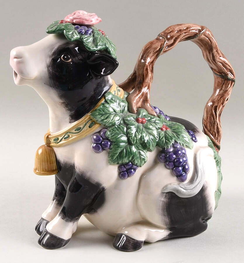 Heidi Holstein Giftware Teapot & Lid by Fitz & Floyd-1