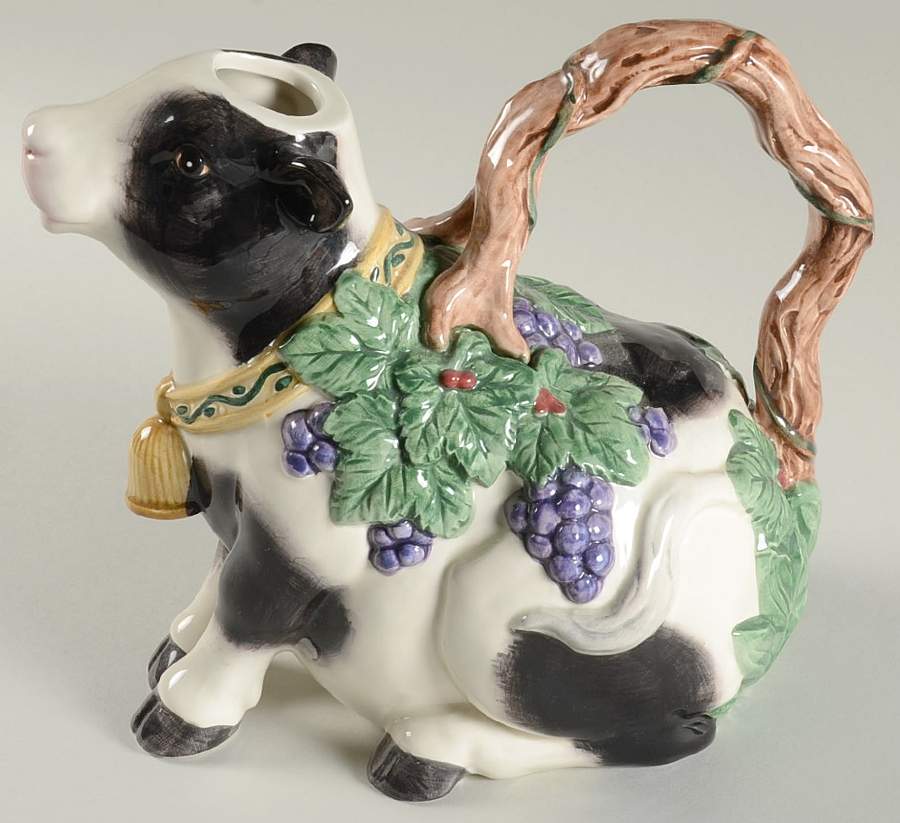 Heidi Holstein Giftware Teapot No Lid by Fitz & Floyd-1