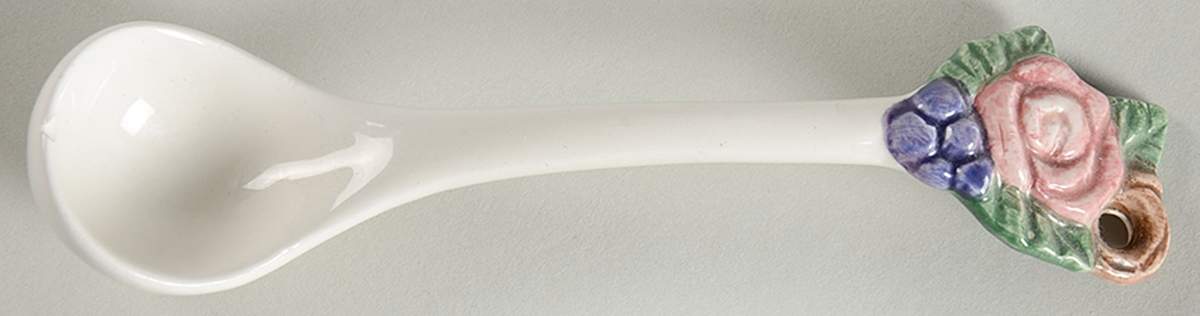 Heidi Holstein Giftware All Ceramic Sugar Spoon by Fitz & Floyd-1