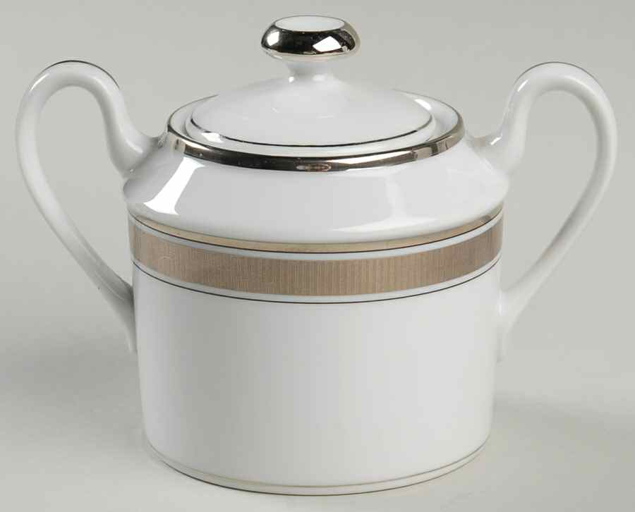 Highland Park Sugar Bowl & Lid by Fitz & Floyd-1