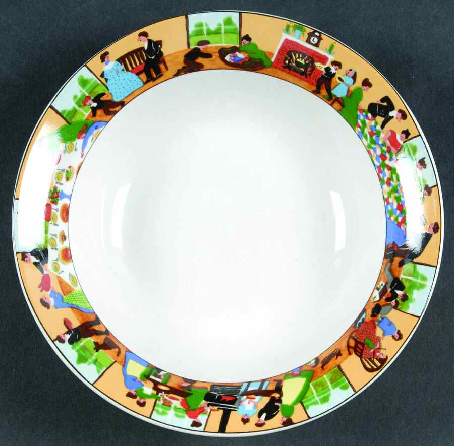 Homestead Soup/Cereal Bowl by Fitz & Floyd-1
