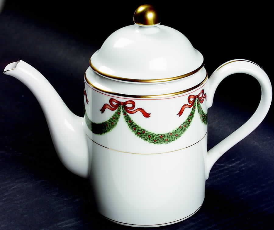 Holiday Splendor Coffee Pot & Lid by Fitz & Floyd-1
