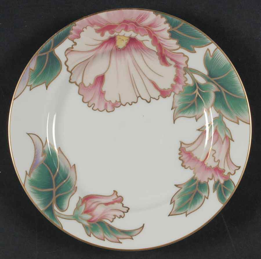 Hummingbird Buff Salad Plate by Fitz and Floyd-1