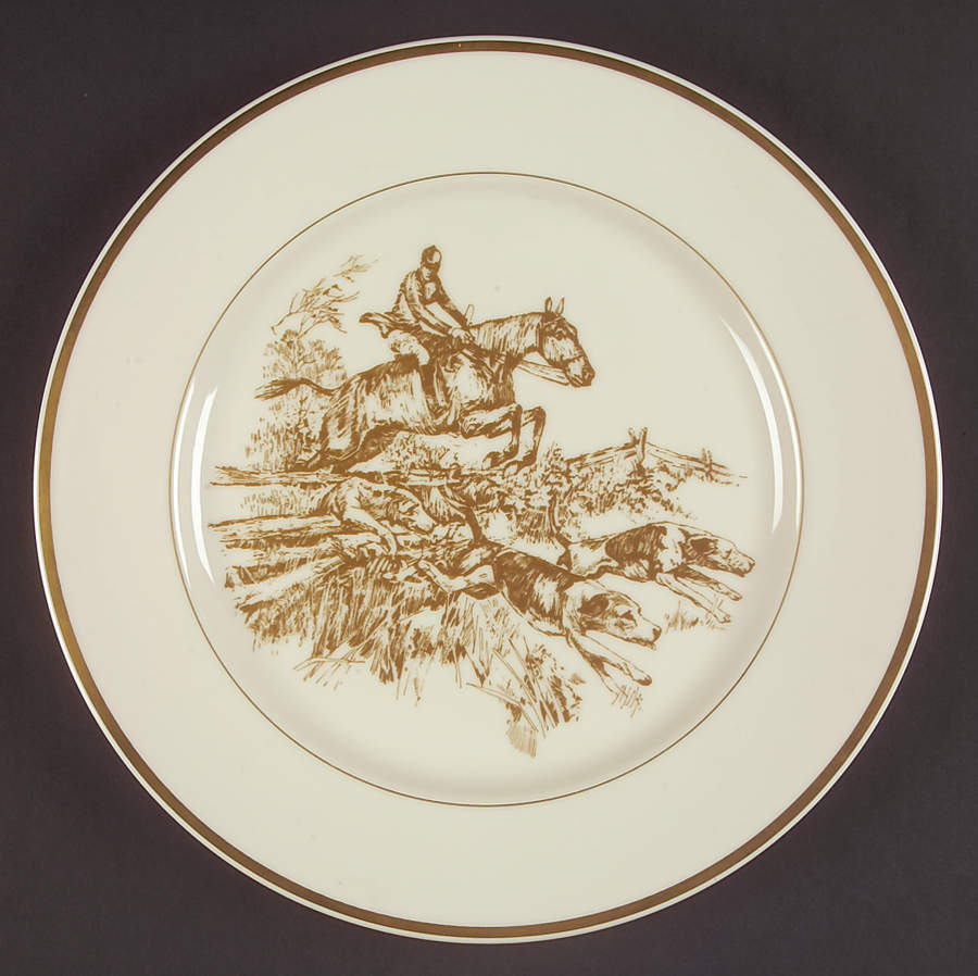 Hunt Dinner Plate by Fitz & Floyd-1