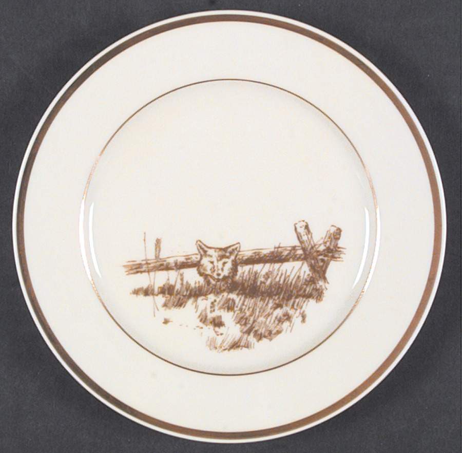 Hunt Bread & Butter Plate by Fitz & Floyd-1