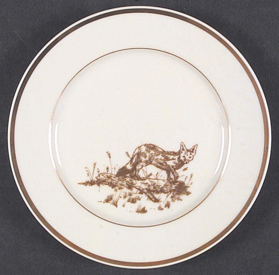 Hunt Bread & Butter Plate by Fitz & Floyd-1