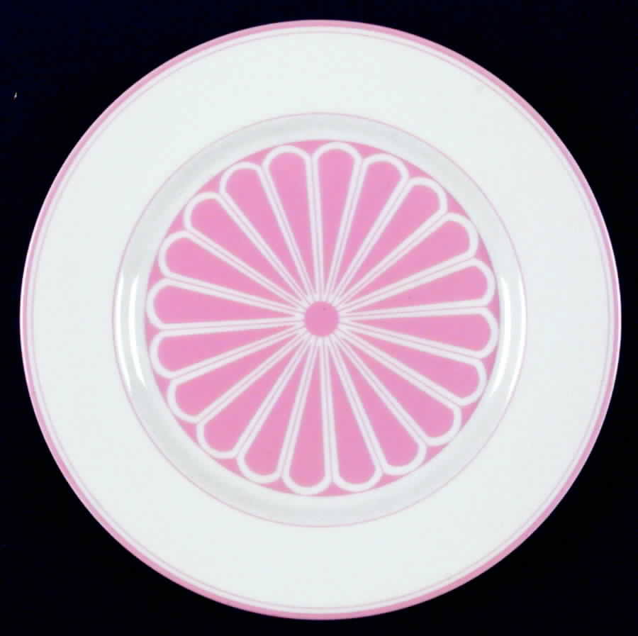 Imperial Crest Peach Dinner Plate by Fitz & Floyd-1