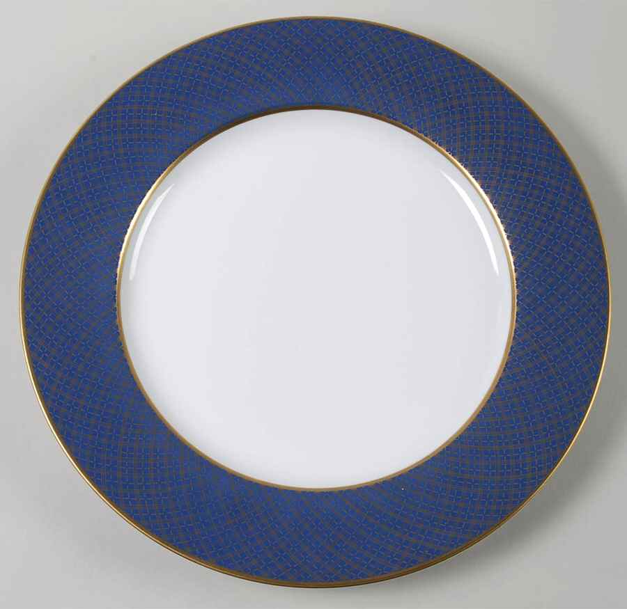 Imperial Dynasty Blue Service Plate (Charger) by Fitz & Floyd-1