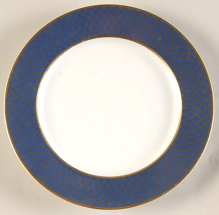 Imperial Dynasty Blue Bread & Butter Plate by Fitz & Floyd-1