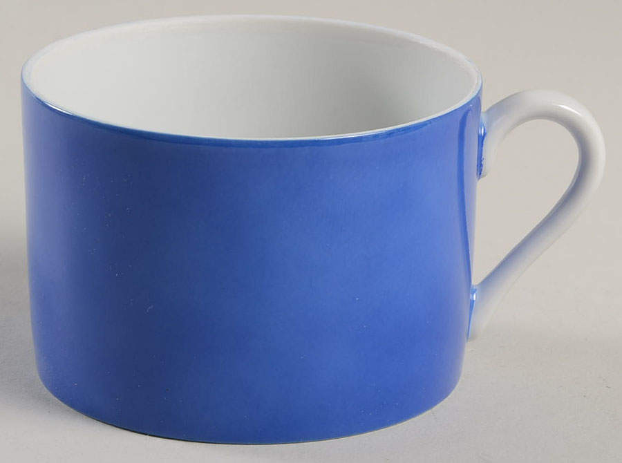 Imperial Dynasty Blue (In Glaze Blue) Flat Cup by Fitz & Floyd-1