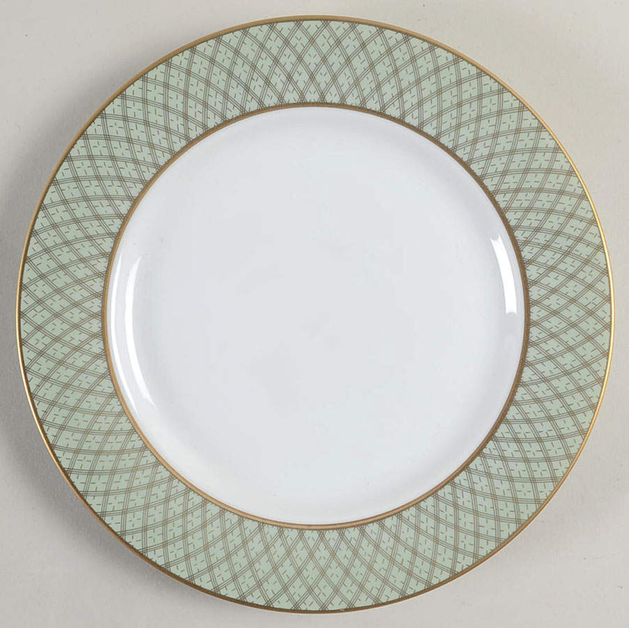 Imperial Dynasty Mint Green Salad Plate by Fitz & Floyd-1