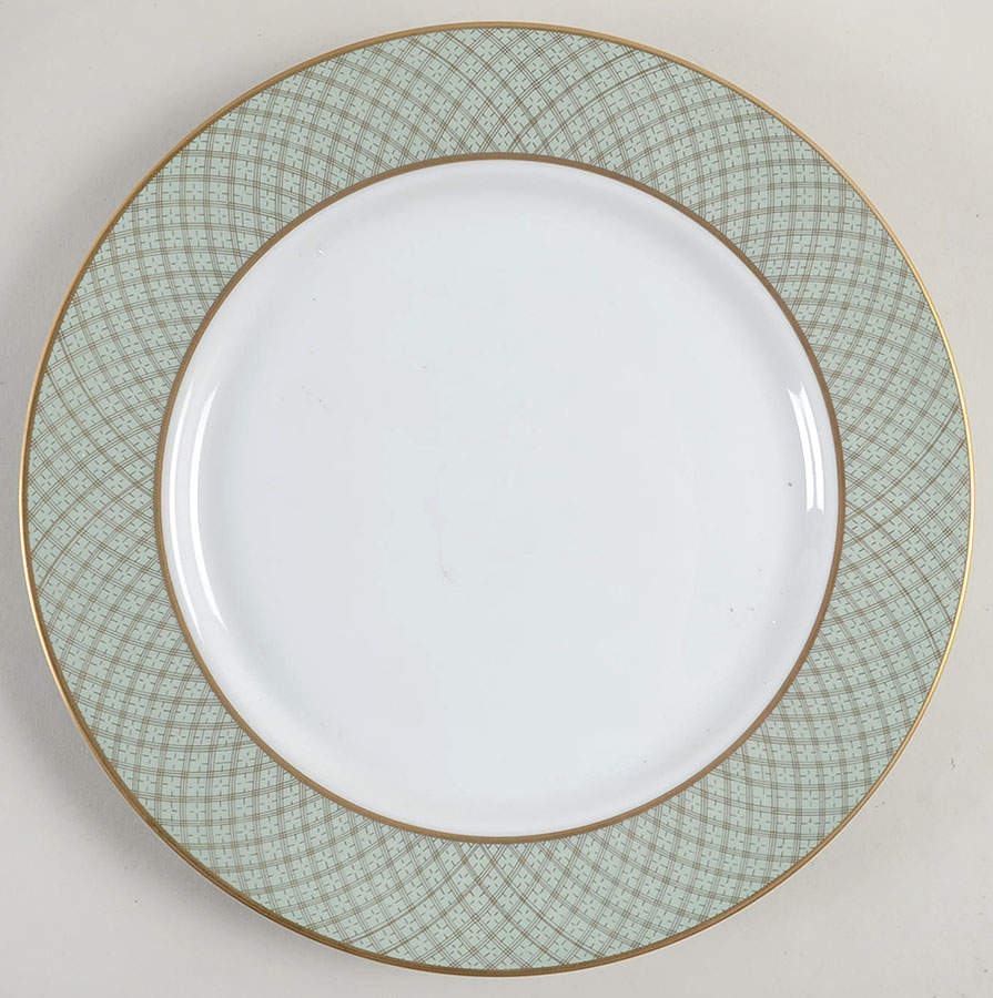 Imperial Dynasty Mint Green Dinner Plate by Fitz & Floyd-1