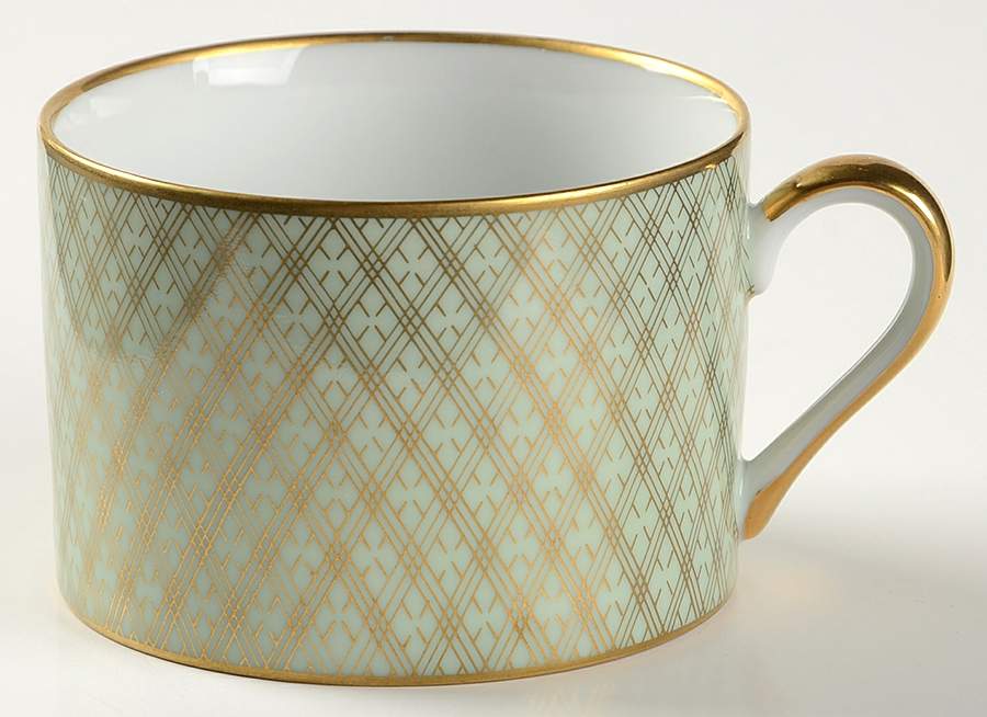 Imperial Dynasty Mint Green Flat Cup by Fitz & Floyd-1