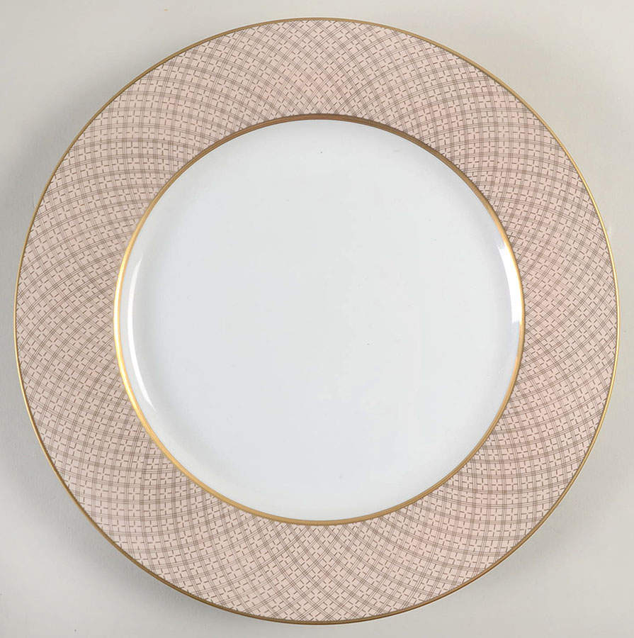 Imperial Dynasty Shell Peach Service Plate (Charger) by Fitz & Floyd-1