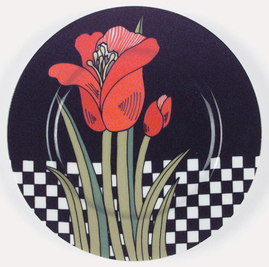 Jardin Rouge Salad Plate by Fitz & Floyd-1