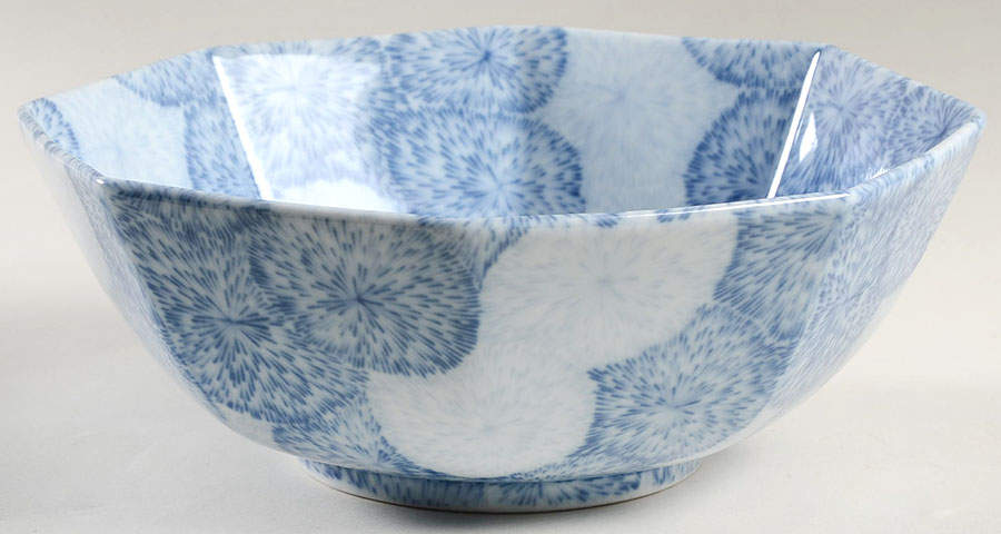Katsura Hana 9" Octagonal Vegetable Bowl by Fitz & Floyd-1