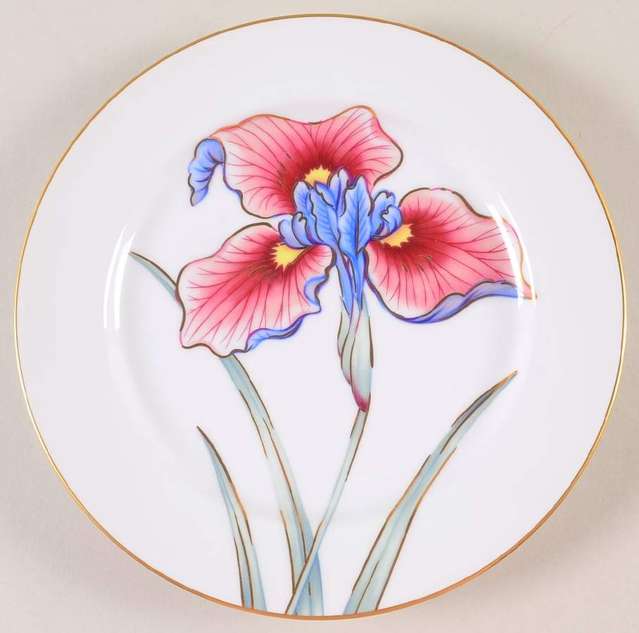La Belle Fleur Luncheon Plate by Fitz and Floyd-1